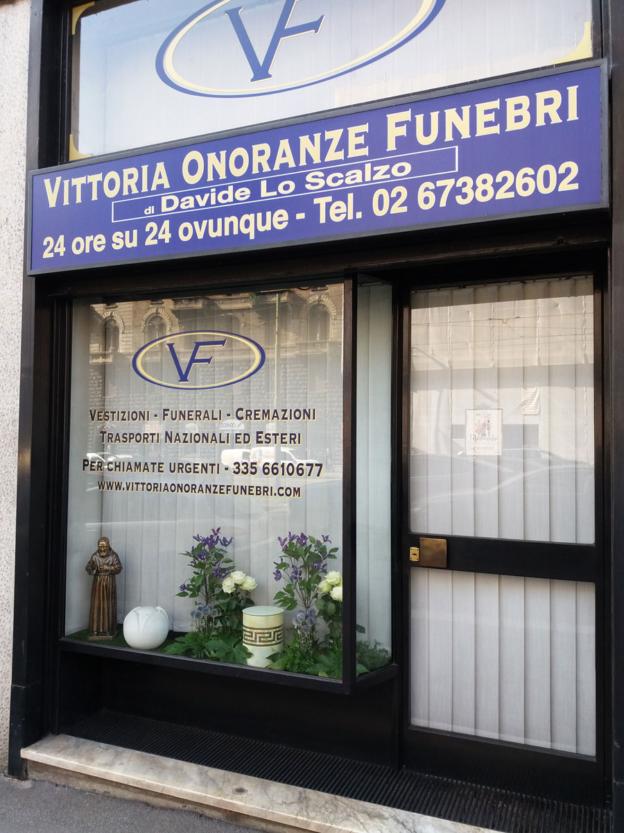 Onoranze Funebri Vittoria Milano Centrale Pompe funebri Servizi cimiteriali